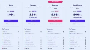 Hostinger Web Hosting pricing